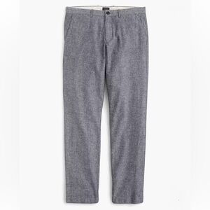 J. Crew 770 Straight-Fit Stretch Pants in Chambray | Size 32x30